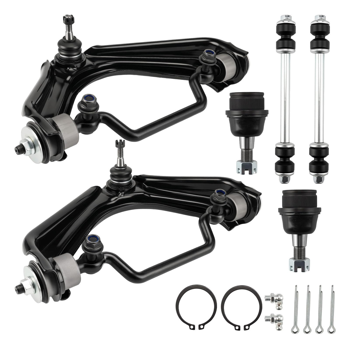 Torchbeam Front Upper Suspension Control Arm Kit For 2002-2005 Explorer(Exc.Postal), Mountaineer 6Pcs