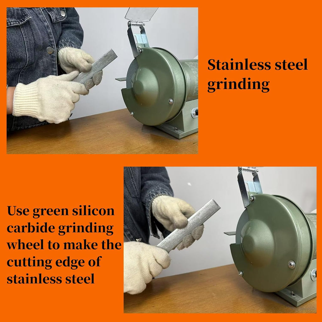 Bench Grinder Wheels 80 Grit 6 inch. Grinding Sharpening Carbide Tools