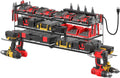 Large Garage Tools Storage with Charging Station. Power Tool Battery Organizer Utility Shelf with Power Strip. 4