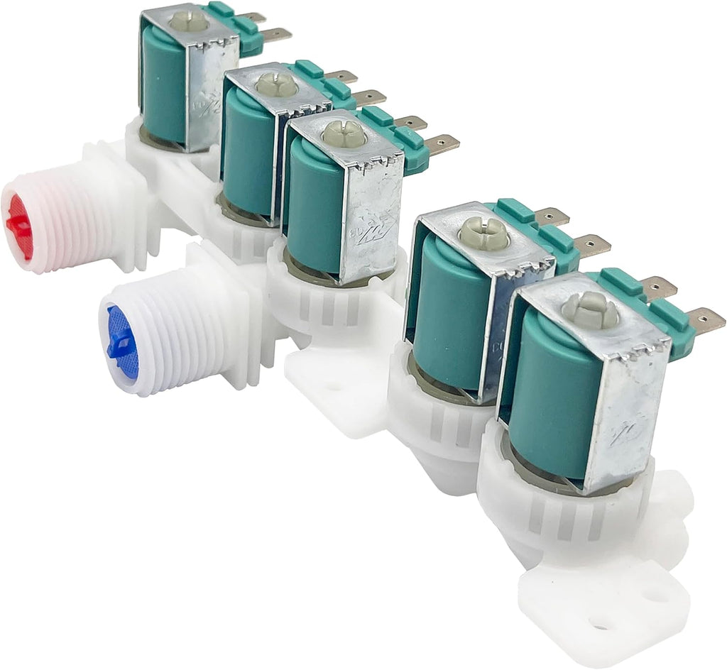 Washing Machine Water Inlet Valve For Samsung WA50F9A7DSP/A2 WA54M8750AV/A4 WA48H7400AW/A2 WA50F9A6DSW/A2 WA48H7400AW/AA WA52M7750AV/A4 WA48H7400AP/A2 WA50K8600AV/A2 WA45H7200AW/A2 WA50R5400AV/US