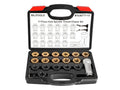 BILITOOLS 17-Piece Axle Nut Spindle Thread Chaser Set