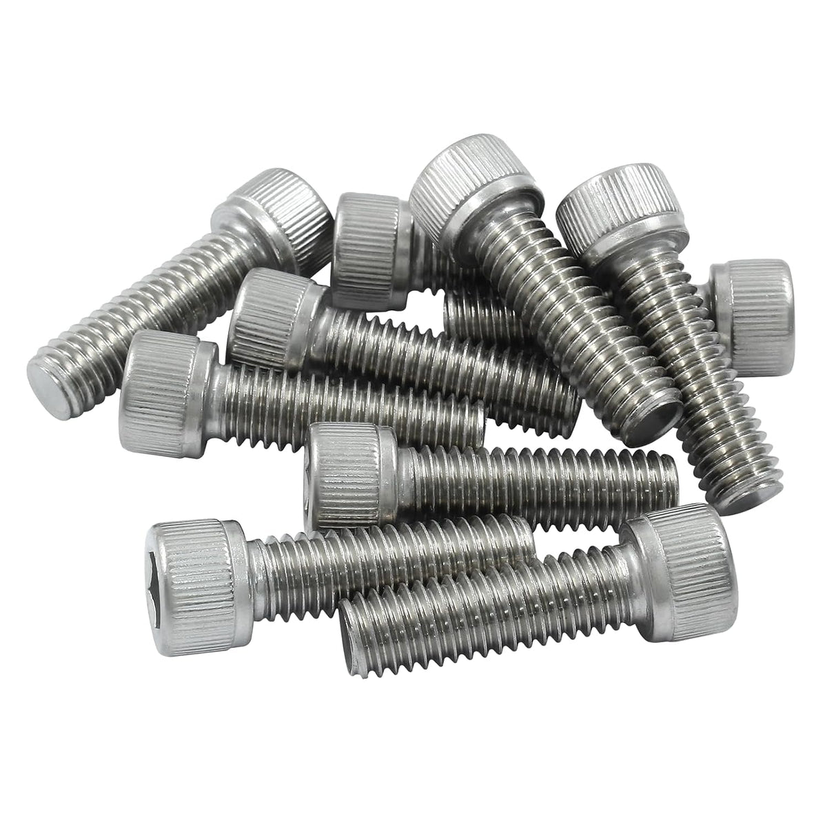 Hordion 3/8-16 x 1-1/4" Socket Head Cap Screws Bolts, 10 PCS Machine Screws