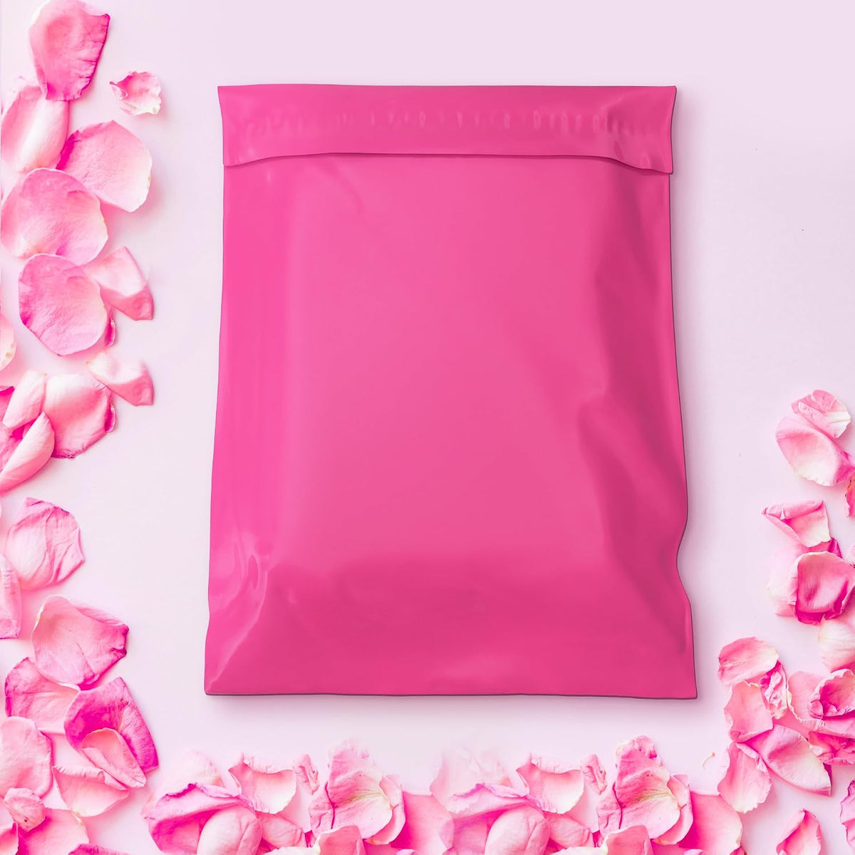Pink Poly Mailers 24x24 in, Large Shipping Bags, 100 Pcs