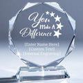 Custom Crystal Awards and Trophies – Personalized Engraved Glass Plaques for Employee Recognition, Appreciation