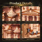 Treasury Architecture Building Blocks with Lights for Adults 3989 Pcs