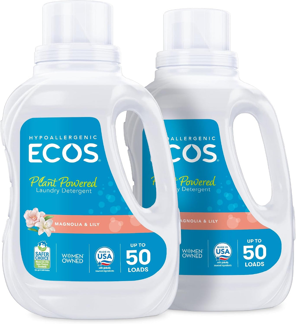 Laundry Detergent Liquid, Magnolia Lily, 50 Fl Oz (Pack of 2)
