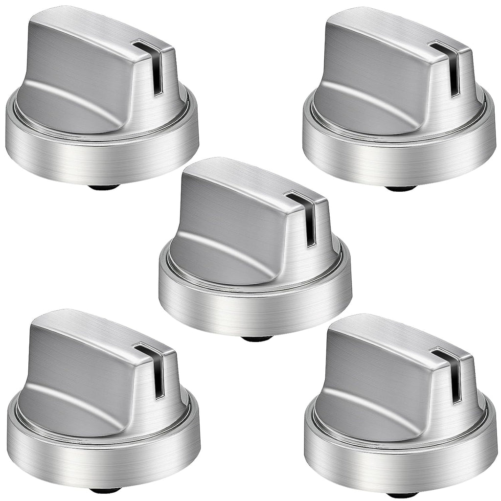 WB03X29300 Gas Stove Knobs Replacement for GE Range, 5 Pack | Stove Burner Control Knob for GE, AP6301265 4585904