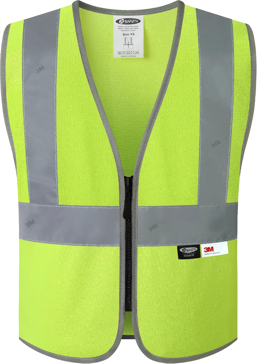 Kids Safety Vest Kids Construction Vest with 3M Reflective Tapes High Visibility for Children BK300
