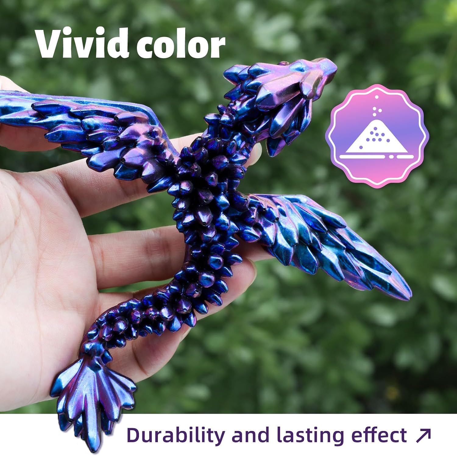 Chameleon Mica Powder, 10 * 5g Color Shift Mica Powder | for Epoxy Resin/Tumbler, Saturated Color Shifting Chrome