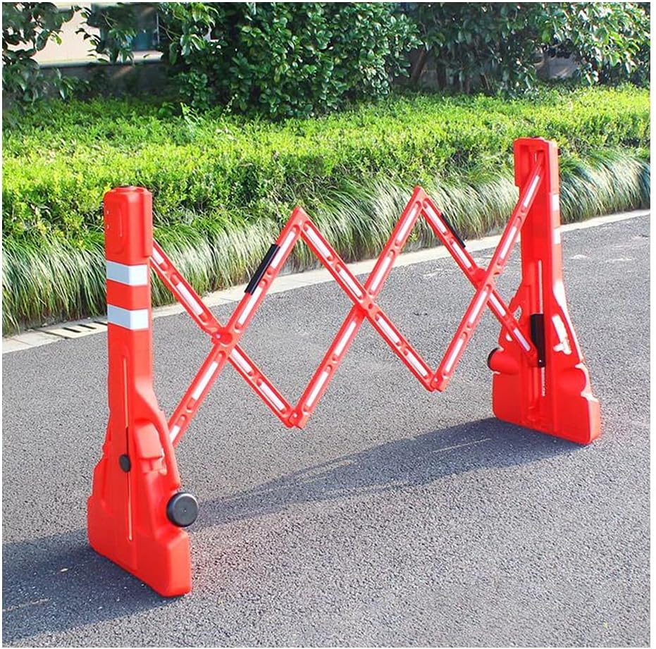 Expandable Mobile Barricade Portable Water Filled Safety Barrier Gate Outdoor Plastic Retractable Traffic Fence