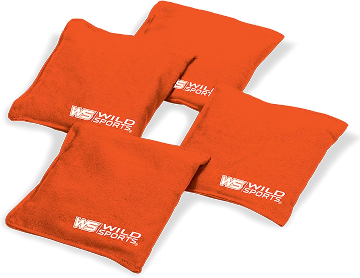 Regulation Size Cornhole Bags - Set of 4 Premium Bean Bag Toss Bags - 16oz Official Weight