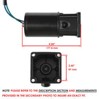Caltric Tilt Trim Motor Compatible with Mercury 50-125 Hp 1992-2006 2-Wire New 809885A1 / ARCO 6276