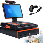 15.6 inch Touch Screen, Cash Register, Keyboard, Built-in 58mm Printer, Complete Package, POS Computer, Factory Point