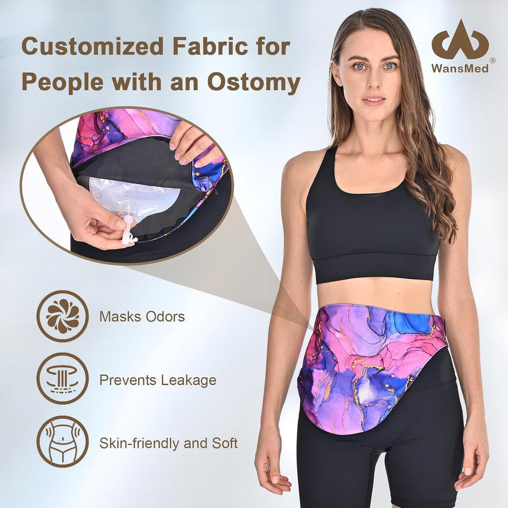Ostomy Bag Covers for Men and Women | Ostomy Belt for Sports and Daily Life | Leak-Proof and Odor-Masking Solution