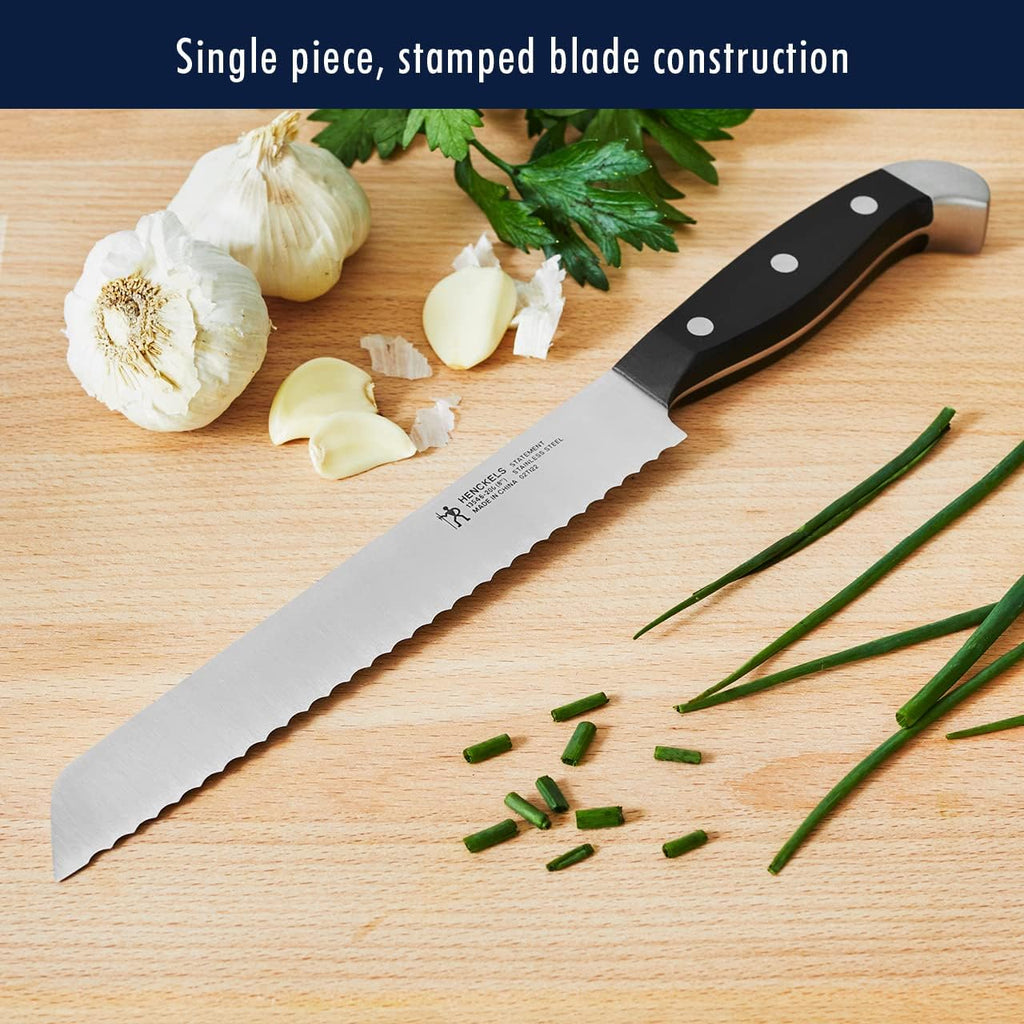 Statement 12 pc Knife Block Set, Razor-Sharp, German Engineered