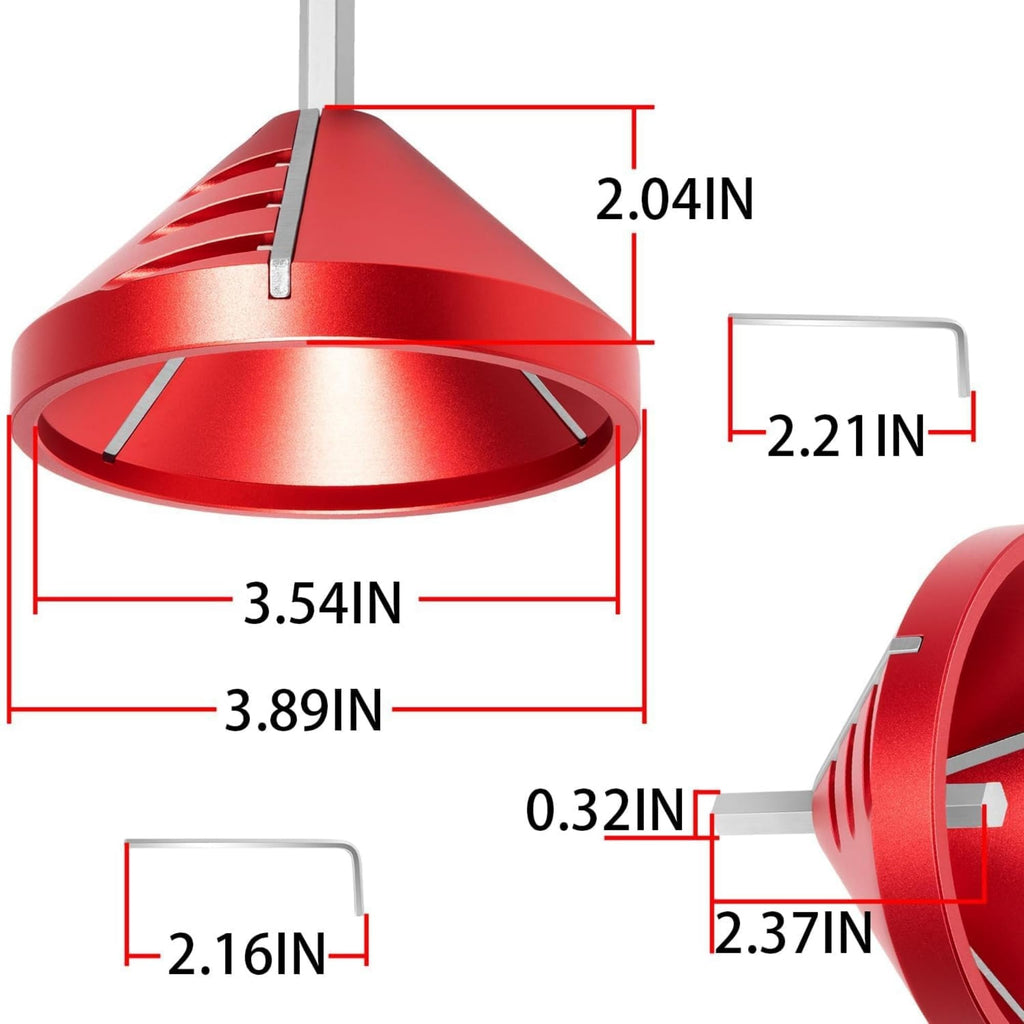 CKZQYBY PVC Deburring Tool, 2 in 1 Inner-Outer PVC Reamer Tool