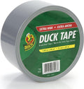 Tape Brand Extra Wide Advanced Strength Silver Duct Tape, Single Roll