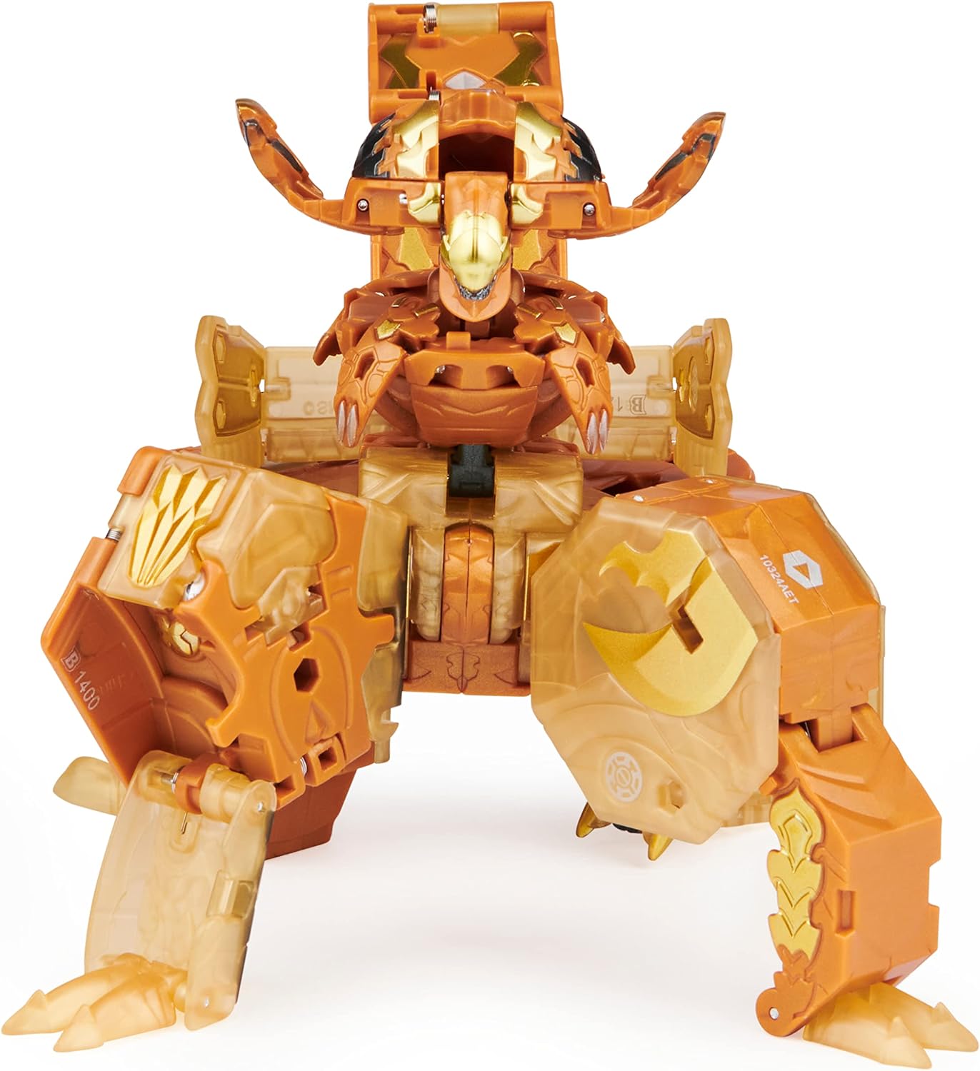 Ultimate Viloch, 7-in-1 Exclusive Bakugan, Includes BakuCores and Trading Cards, Geogan Rising Collectible Action