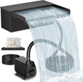 12.2" Pond Waterfall Spillway Filter 660GPH Pump for Garden Stream