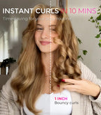 Automatic Rotating Curling Iron, TYMO CURLPRO Beach Waves Hair Curler