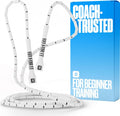 Custom-Fit Beaded Jump Rope – Adjustable Length for Kids & Adults, Men & Women – Durable Fitness Rope for Gym & Home