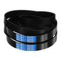 uxcell 2Pcs 520J10 PJ V-Ribbed Belt 10 Ribs 52" L x 0.92" W x 0.14" H, EPDM