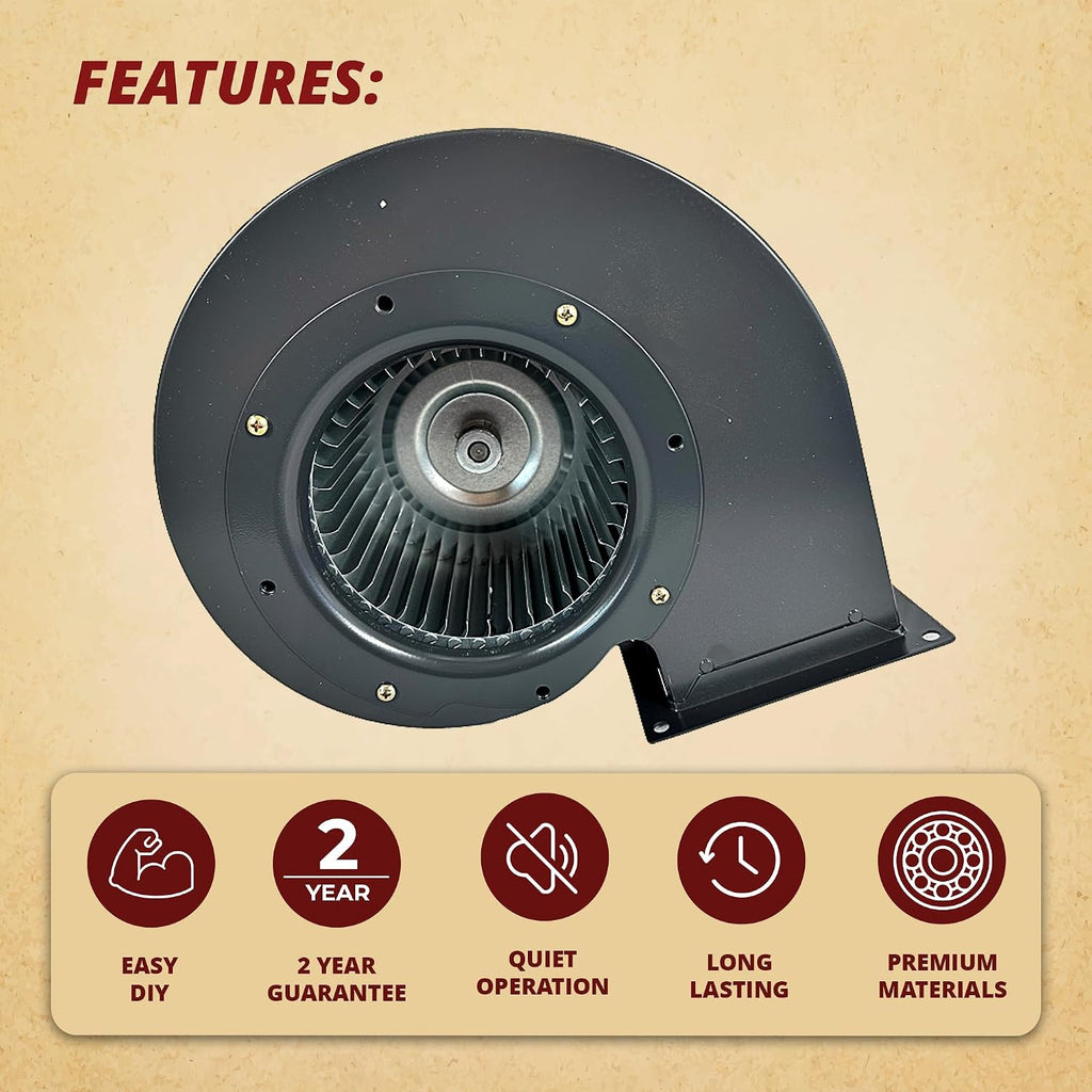 Dayton 1TDT2 HVAC Blower Fan Motor, 549 CFM, 115V