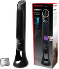 QuietSet Whole Room Tower Fan, Oscillating Tower Fan with Remote, Black, HYF290B | 8 Enhanced Powerful and Quiet Fan