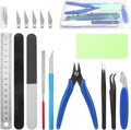 11PCS Model Kit Tools, Gundam Model Tool Kit, Hobby Building Tools Kit for Gundam Basic Model Assembling, Building