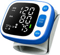 Blood Pressure Monitors for Home Use Rechargeable Wrist Digital BP Machine Cuff with LED Backlit Display, Voice
