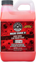 Maxi Suds II Foaming Car Wash Soap – High Foam Car Wash Soap, Cherry Scent Shampoo and Gloss Booster for Foam