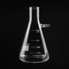 1000ml Borosilicate Glass Filtering Flask with Tubulation, 1 Pack