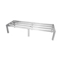 Aluminum dunnage rack, 20" x 60" x 8" 1800 lbs capacity, comes in each