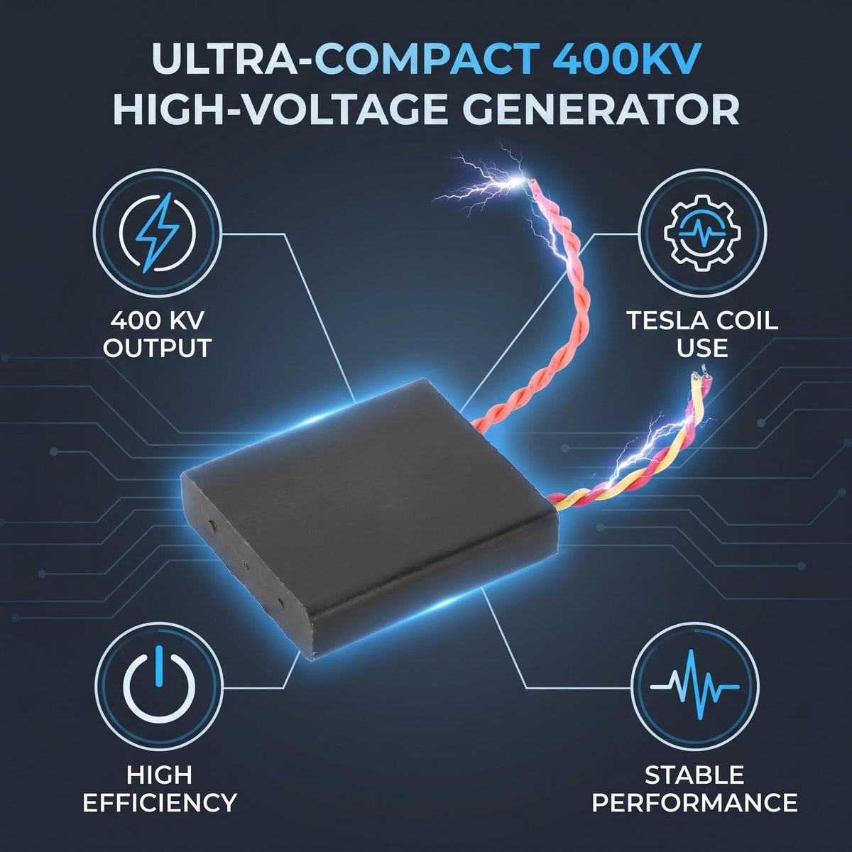 YWBL-WH 400KV High Voltage Generator, Compact Step Up Pulse Module