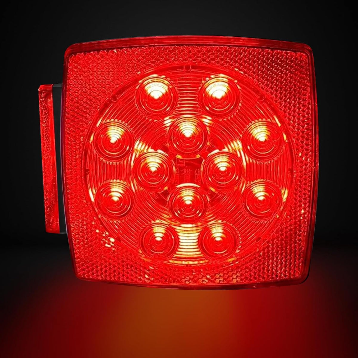 LED trailer lights Kit, 12V Submersible Tail Marker Lights Wiring Lamp Harness for Boat Car Truck RV Utility