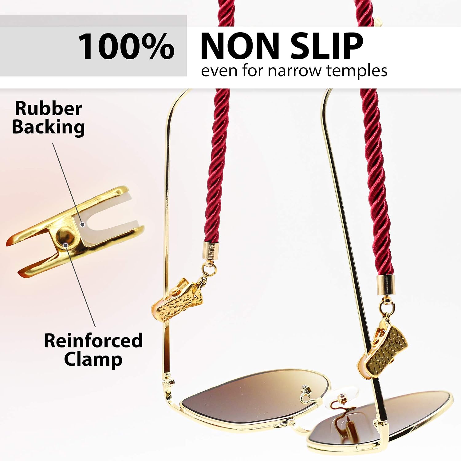 Glasses Strap String Holder Cord - Terylene Eyeglasses Strap Holders Accessory