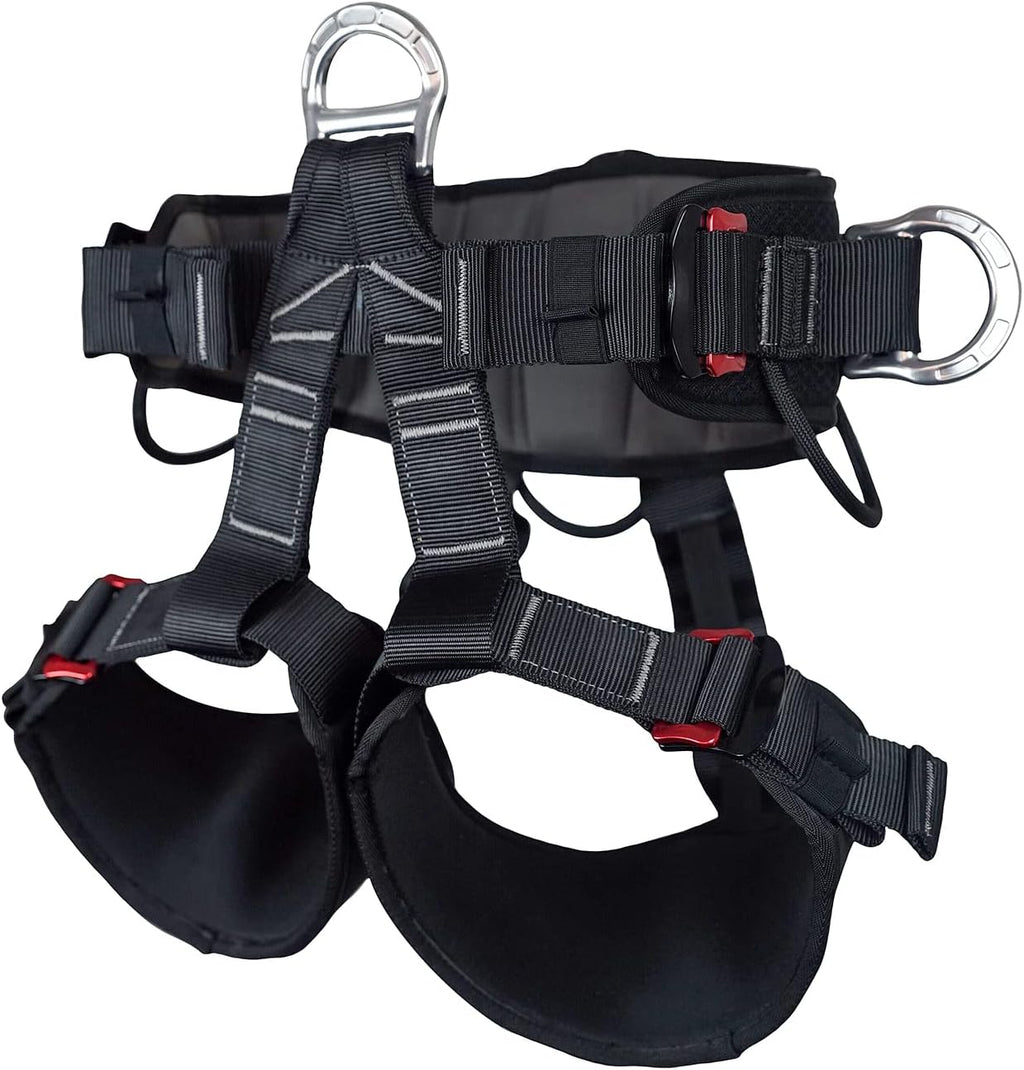 Tree Climbing Harness, Adjustable Thickness Widen Protecta Safety Harness, Half Body Harnesses for Rock Climbing