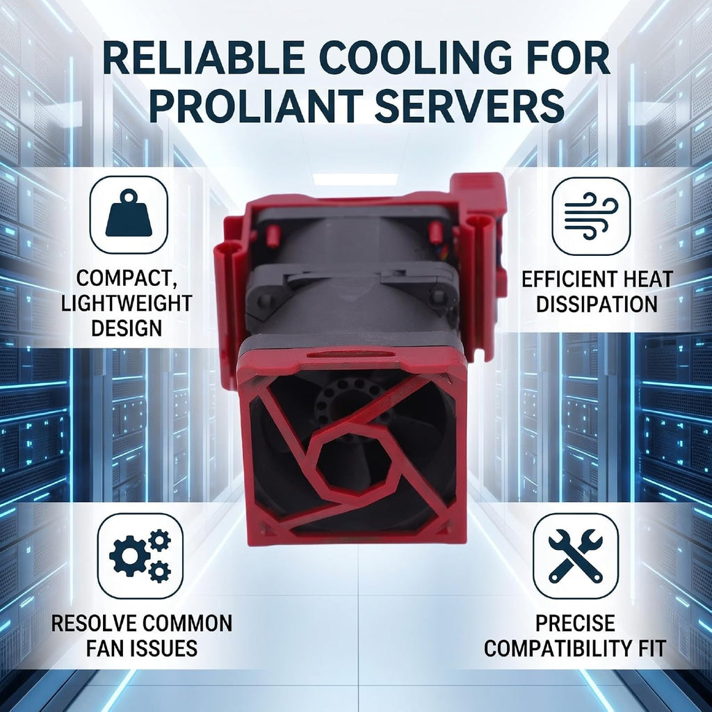 Replacement CPU Cooling Fan for ProLiant DL360 G10 G9,873580 001