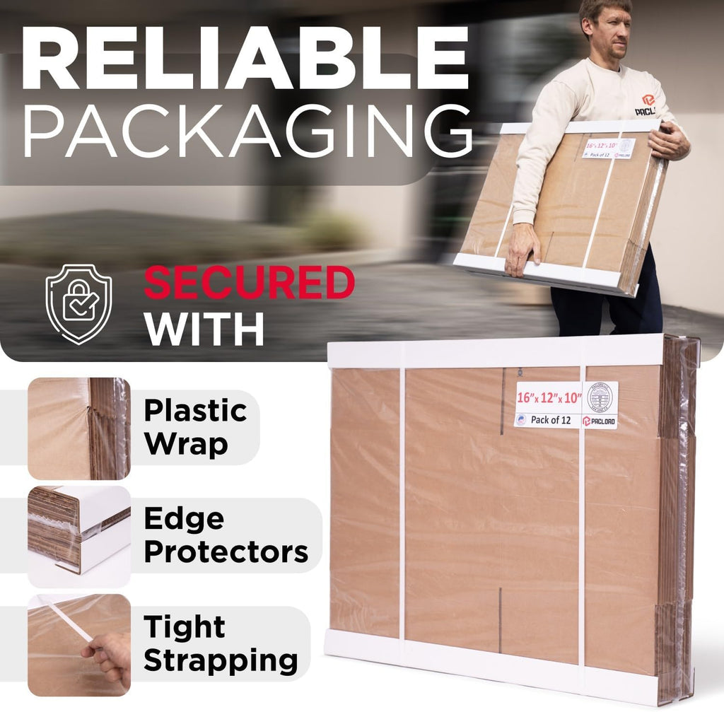 Long Cardboard Boxes 36"L x 6"W x 6"H, Pack of 6