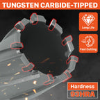 EASEWORK TOOL Carbide-Tipped Annular Cutter, 15/16" Dia x 1-3/8" Depth