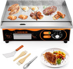 Electric Grill Commercial Griddle Flat Top Grill Teppanyaki Grill