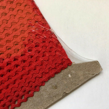 1/4" Red Baby Rick Rack Trim for Quilts, Apparel & Decor (36, 109, or 218 Yards) | 109 Yards