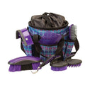 Horse Grooming Kit, 7-Piece Horse Brush Set with Organizer Tote Bag, Hoof Pick, Comb, Sweat Scraper, Equine Tools for