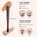 Makeup Brushes MAGEFY Travel Makeup Brush Set Professional Make Up Brushes for Powder Concealers Eye Shadows Eyebrow
