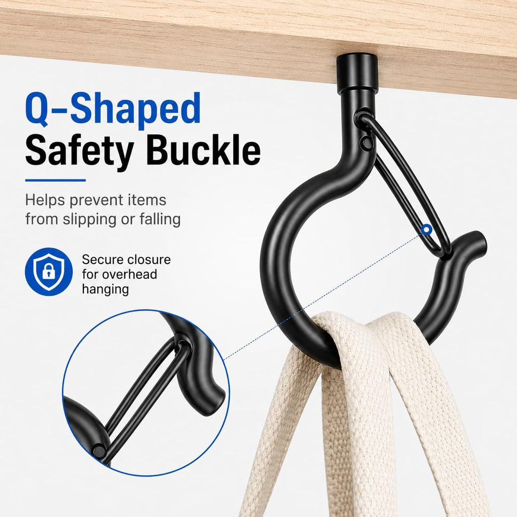 Q Hanger Screw Hooks for Hanging Outdoor String Lights