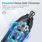 Nose Hair Trimmer for Men: 120 Mins Runtime USB-C Rechargeable