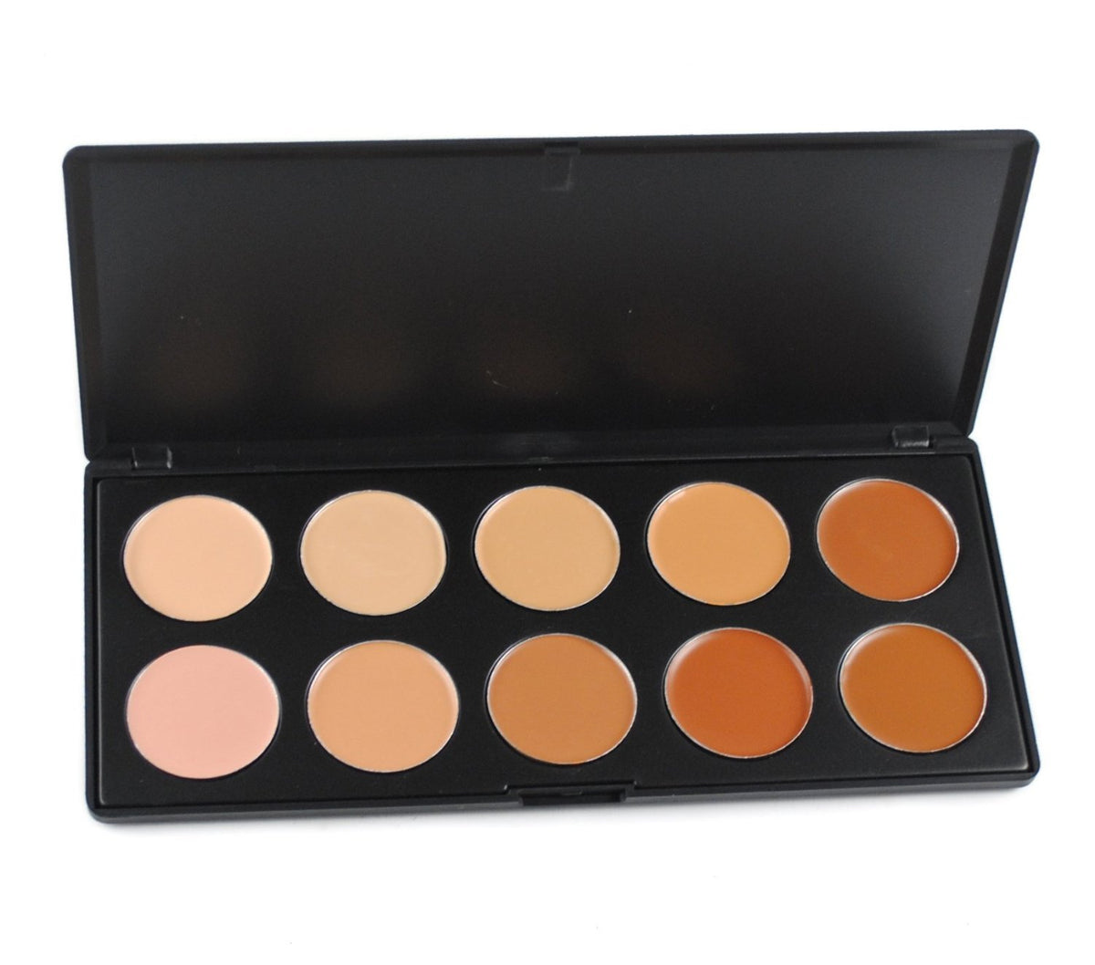 10 Colors Hydrating Cream Concealer Palette, Pure Vie Long Lasting Full Coverage Correcting Concealer Palette