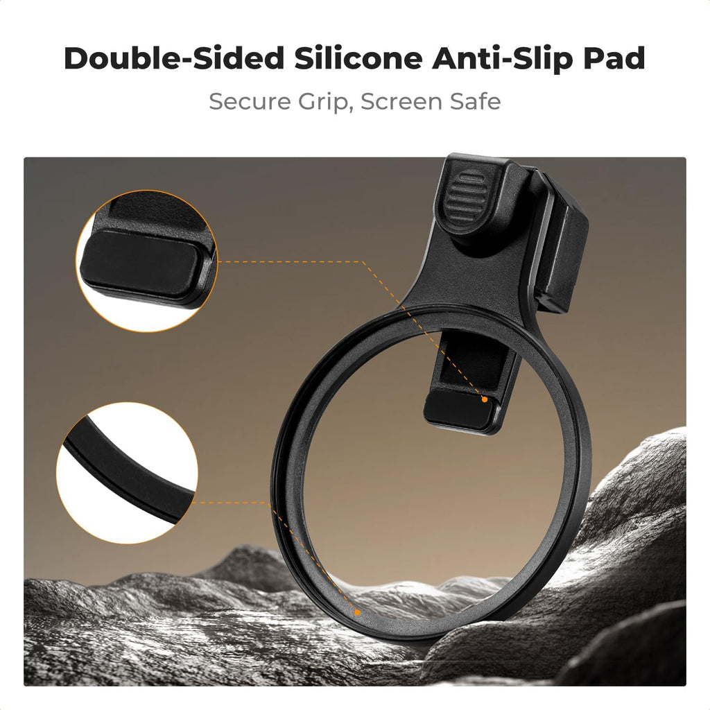 67mm Press-on CPL Phone Lens Filter Kit | Polarizing Filter Compatible with iPhone 17/16/15/14/13/12 Standard