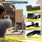 Adjustable Target Stand Base H-Shape Shooting Stands Outdoor Shooting Range Practice