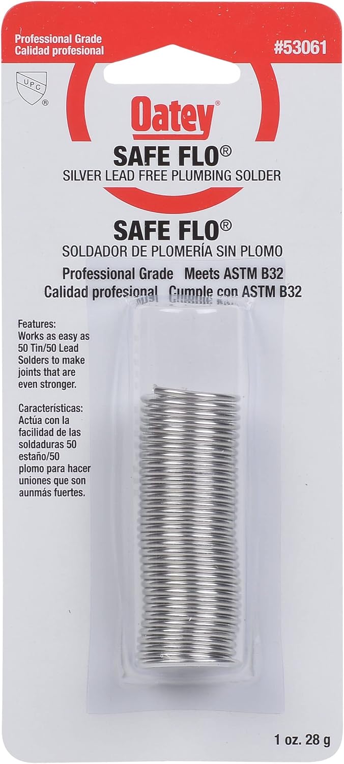 Safe-Flo Silver Wire Solder - Carded